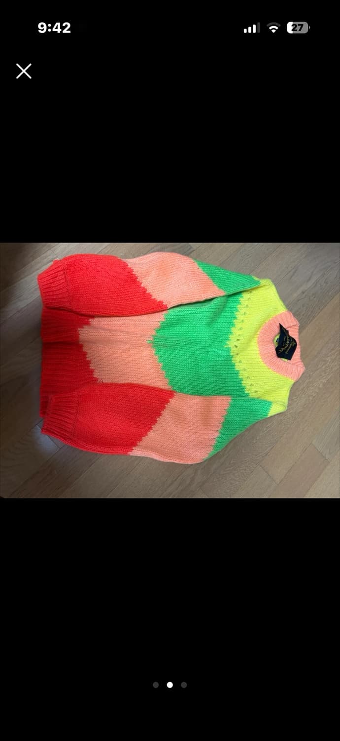 정품 비비안웨스트우드 니트 xs 상품이미지2