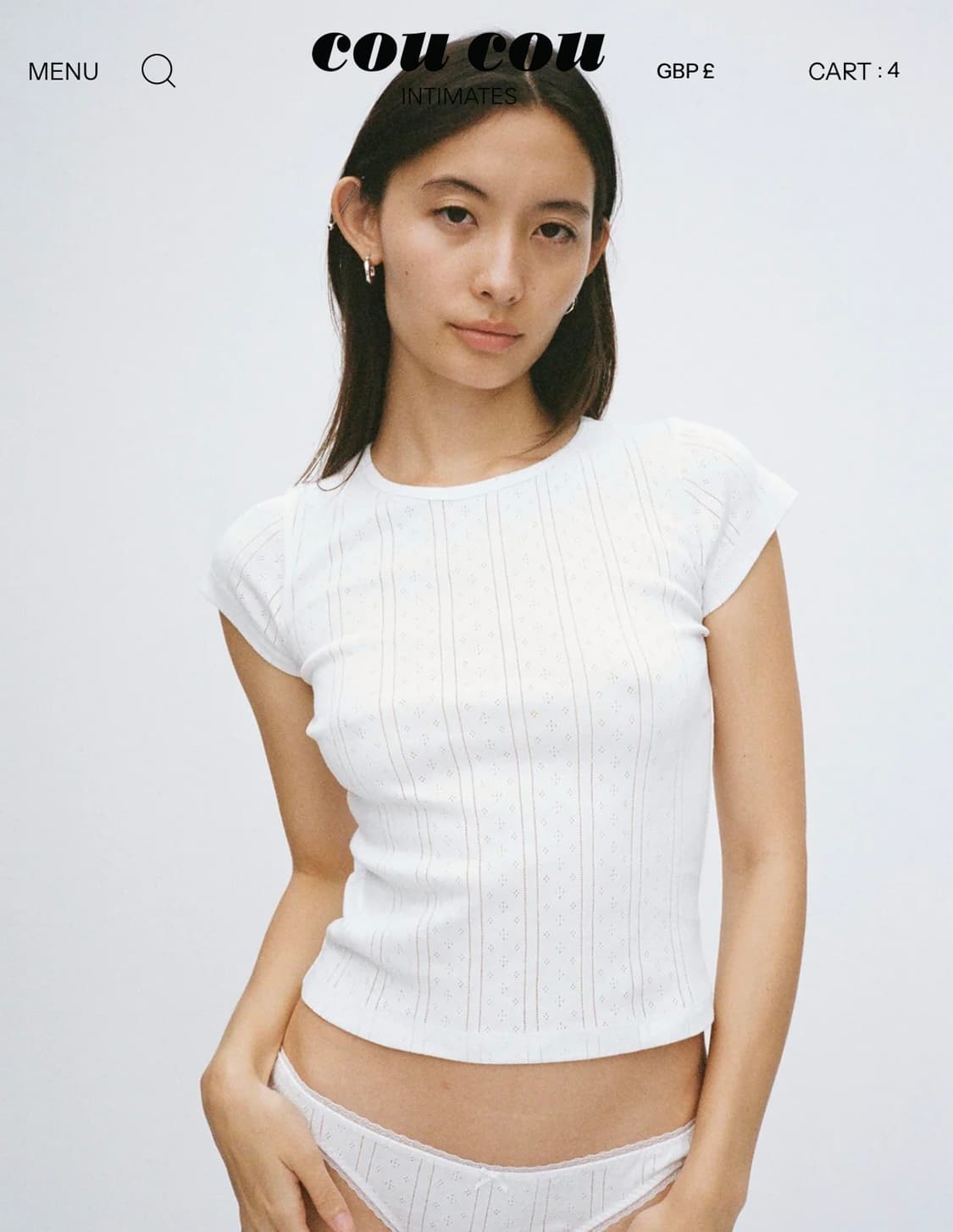 coucouintimates 쿠쿠인티메이트 베이비 티셔츠 상품이미지1