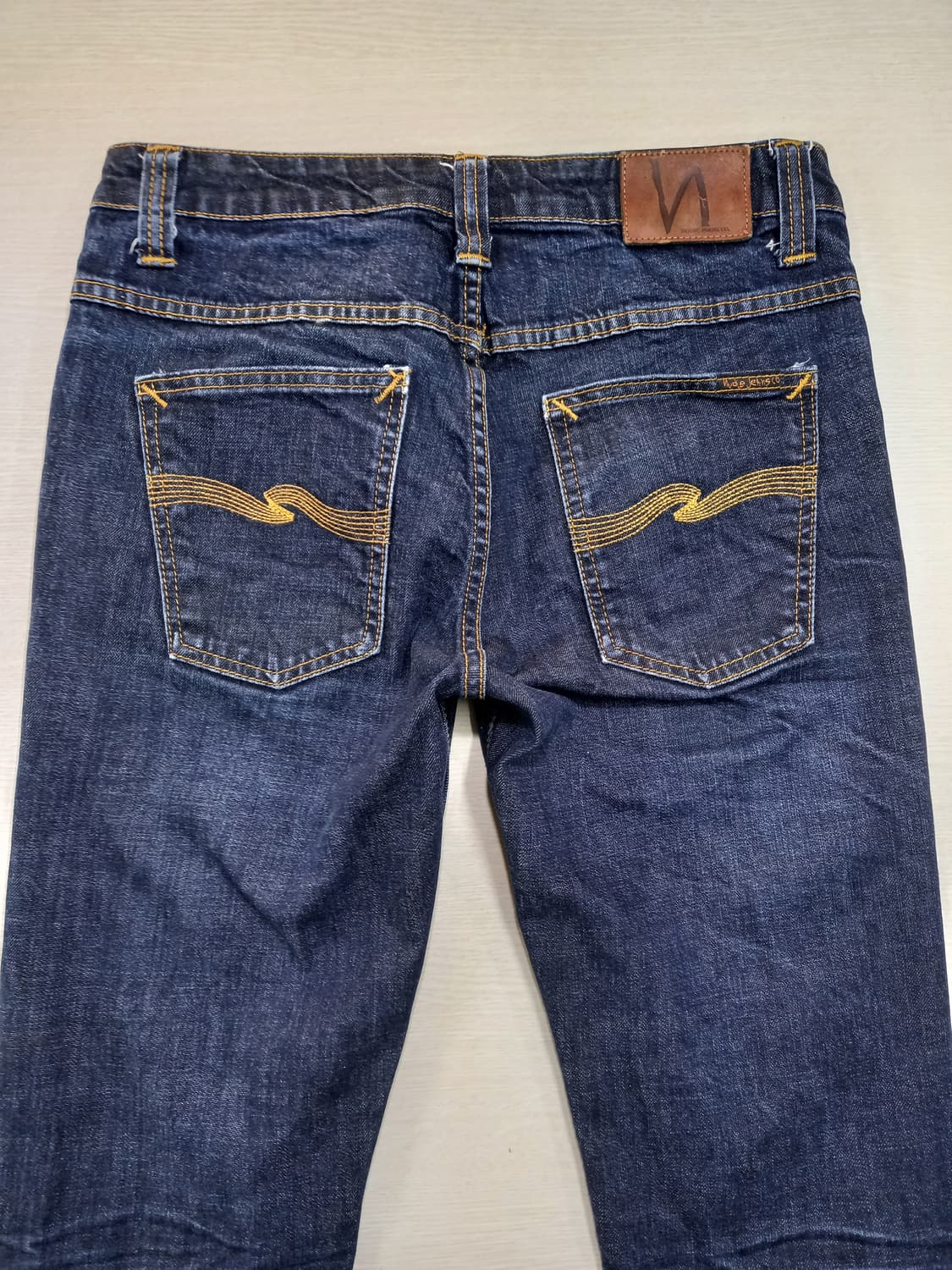 32 NudieJeans Italy 워싱 스판 슬림일자진 32-339 상품이미지4