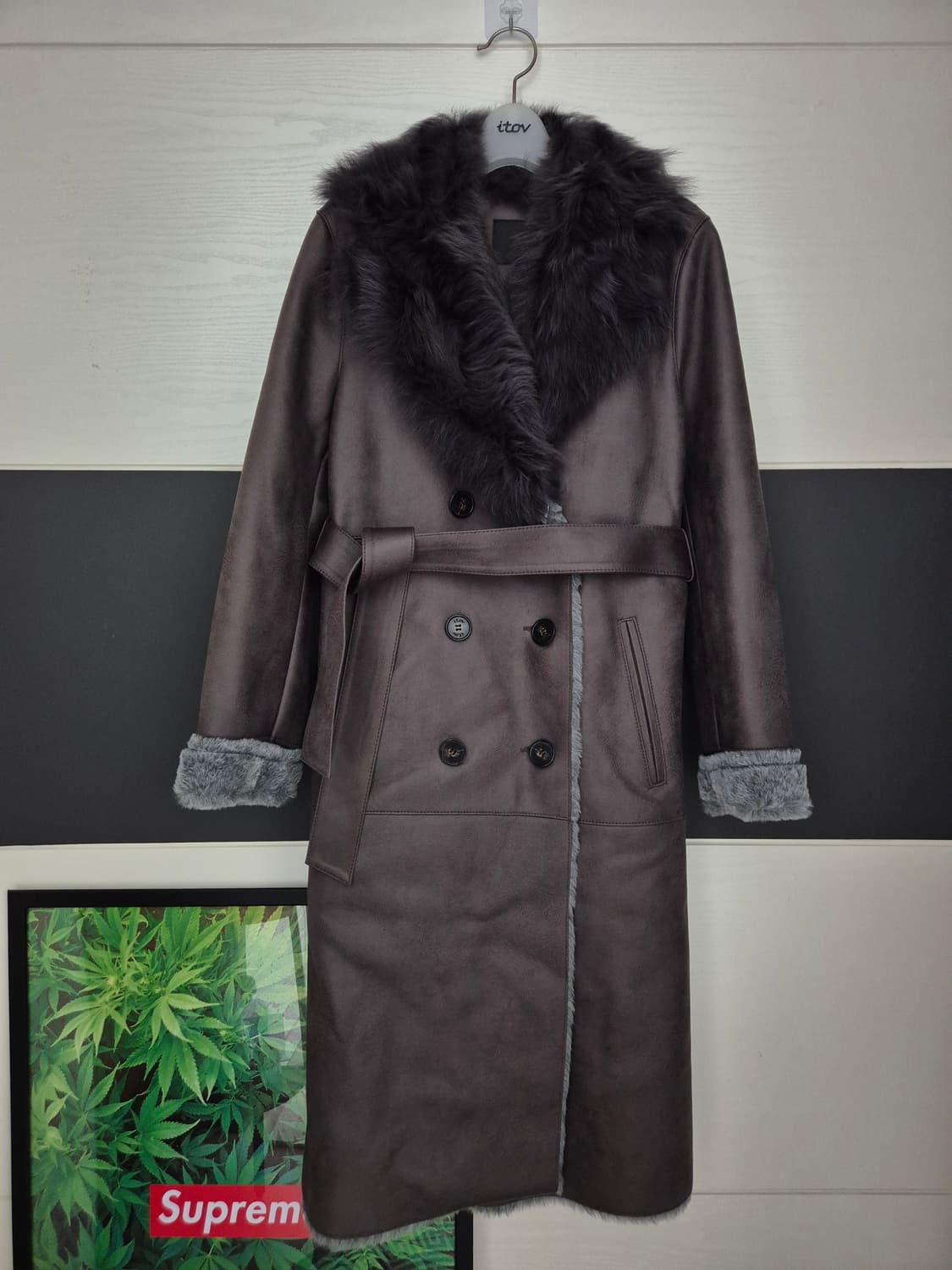 ITOV. 아이토브 롱무스탕 상품이미지3