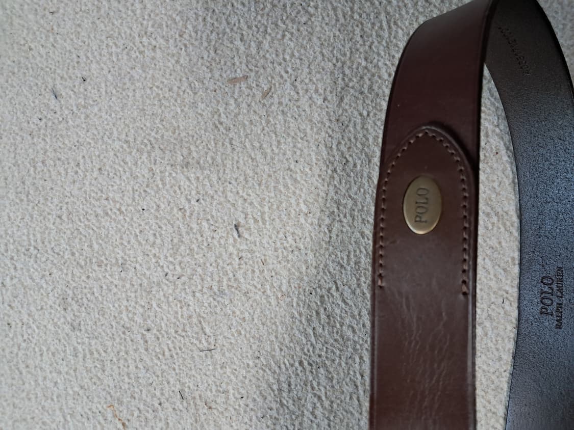 폴로 가죽벨트 상품이미지3