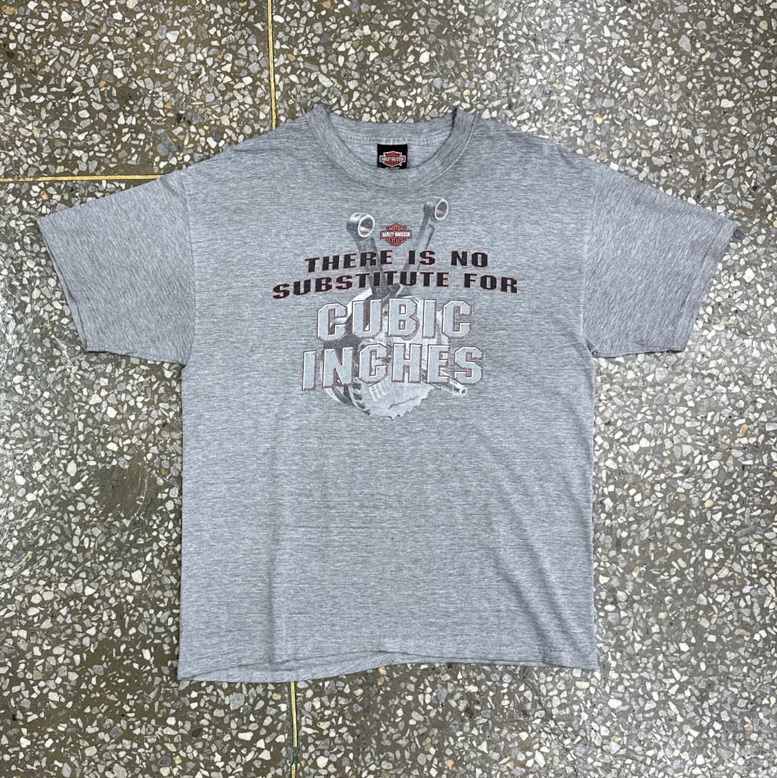 9~00s USA 할리데이비슨 큐빅 인치스 티셔츠 L 상품이미지1