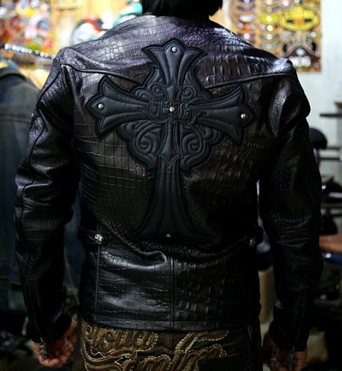 양가죽 중세 크롬 가죽 자켓 상품이미지4