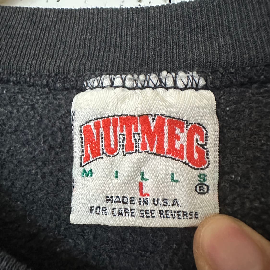 L NUTMEG 넛맥 NBA 피닉스 선즈 맨투맨 상품이미지3