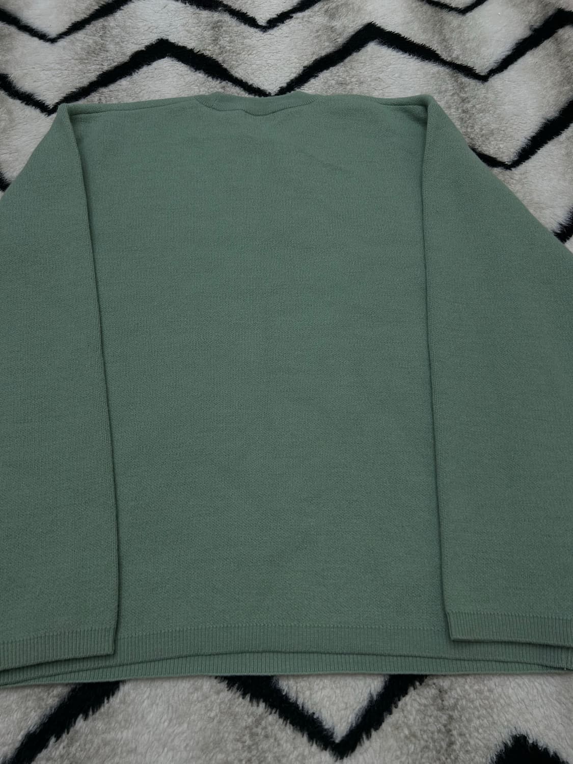 [M]COOR 탑 필 울 라운드 니트/더스트그린 상품이미지4