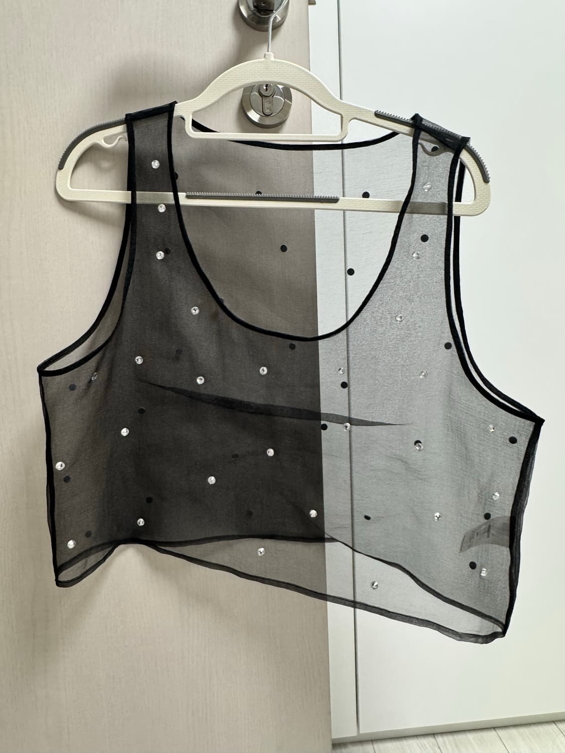 monoha sequinned organza sleeveless 상품이미지2