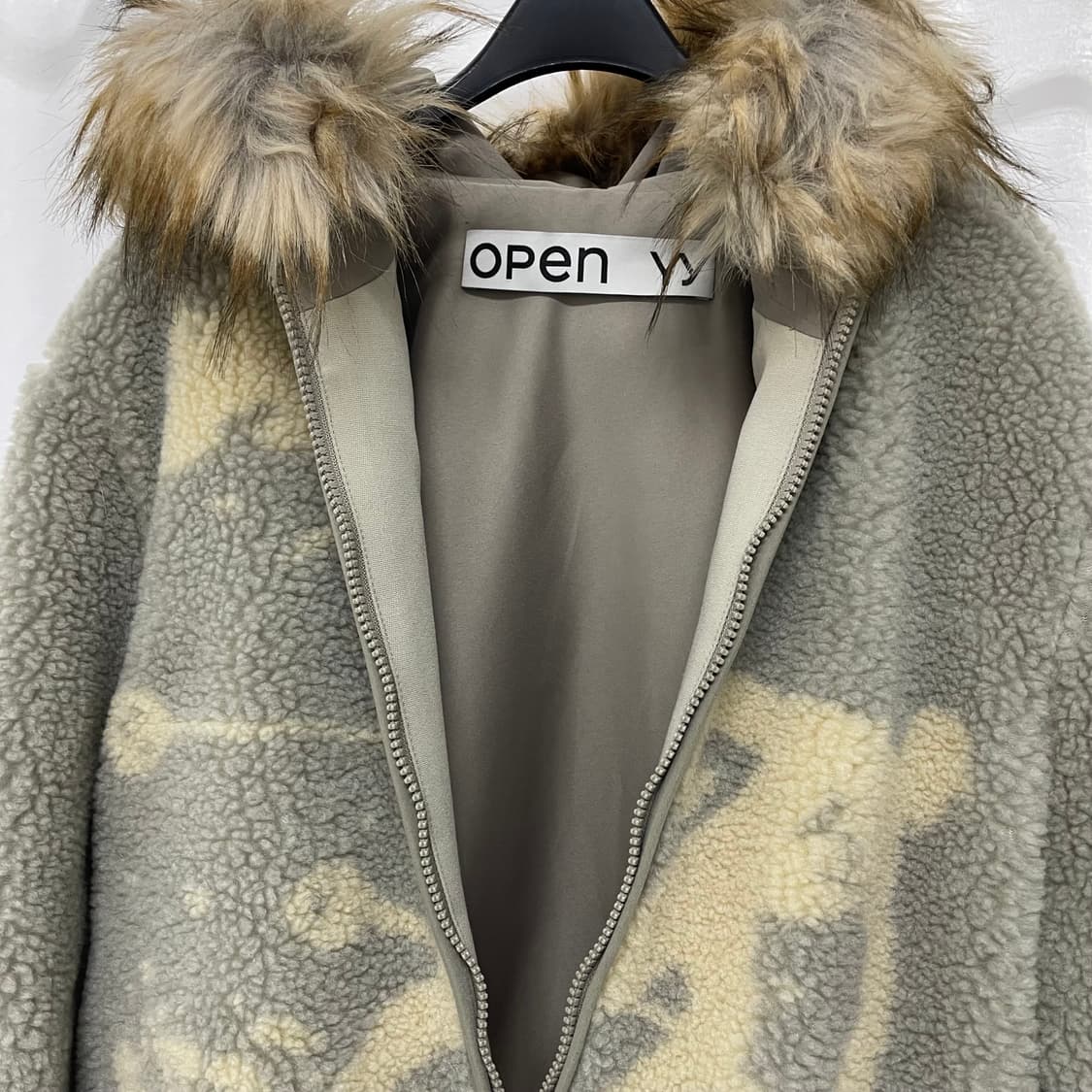 오픈와이와이 스키 플리스 후드 자켓 민트 상품이미지5