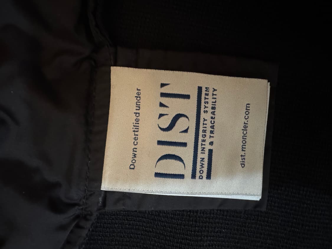 몽클레어 트리콧 니트패딩 블랙XL 상품이미지9