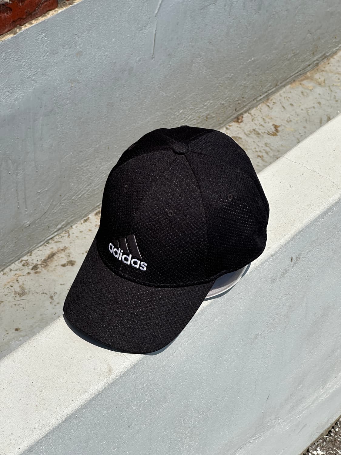[L-XL] 아디다스 로고 블랙 볼캡 모자 상품이미지2