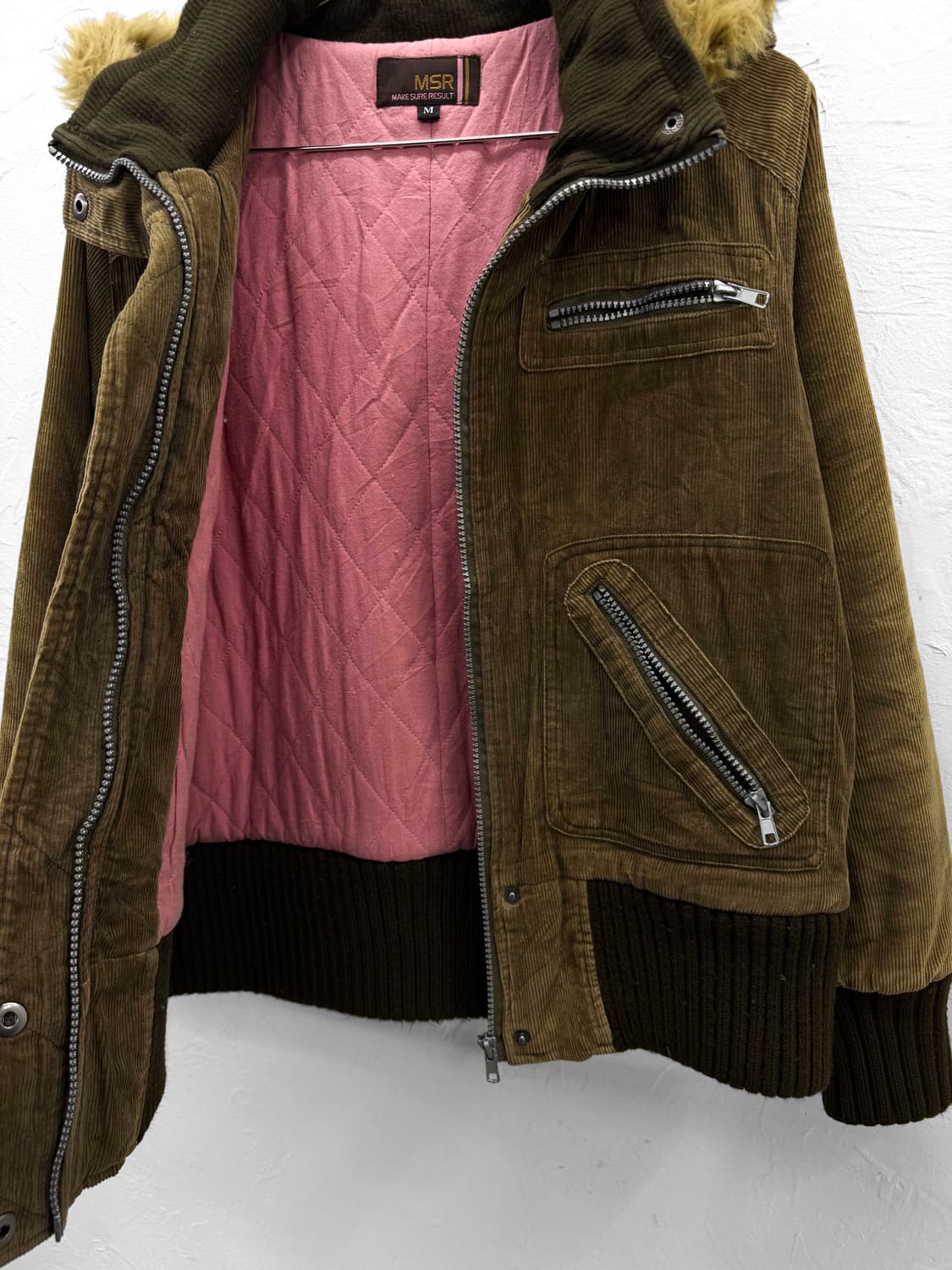 msr 코듀로이 후드 점퍼 상품이미지4