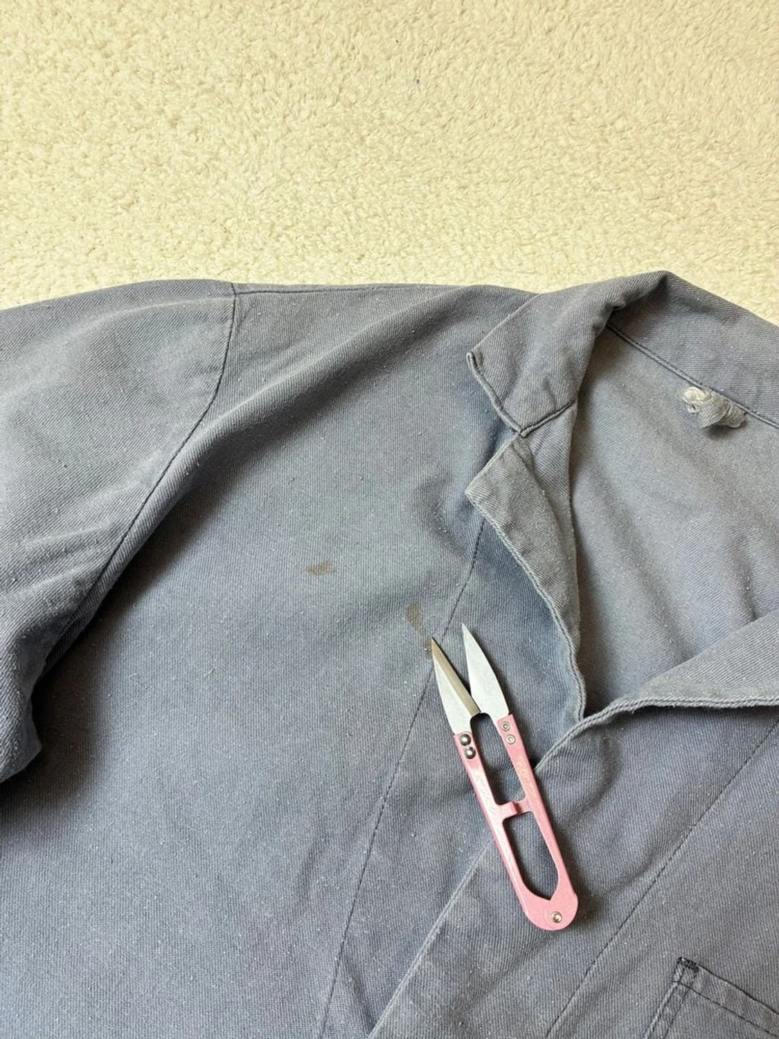 Selected 70s 프렌치 워크웨어 샵코트 PN7779 상품이미지7