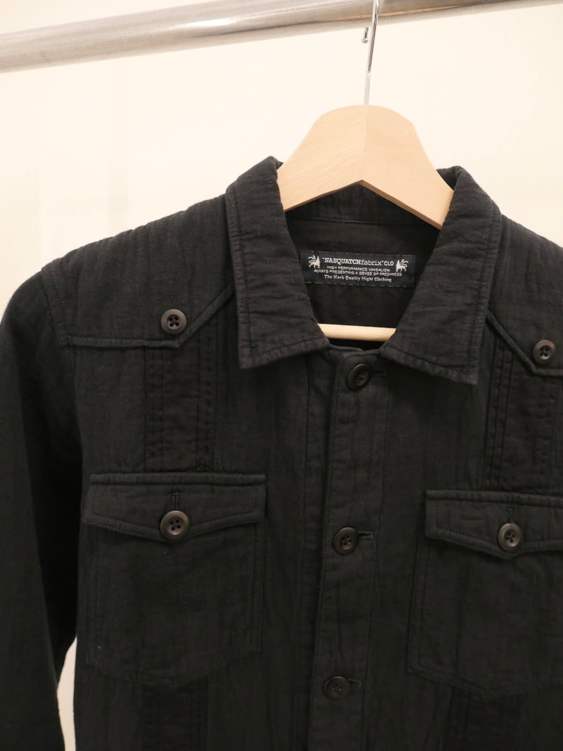 사스콰치패브릭스 코튼 포켓 셔츠 상품이미지2