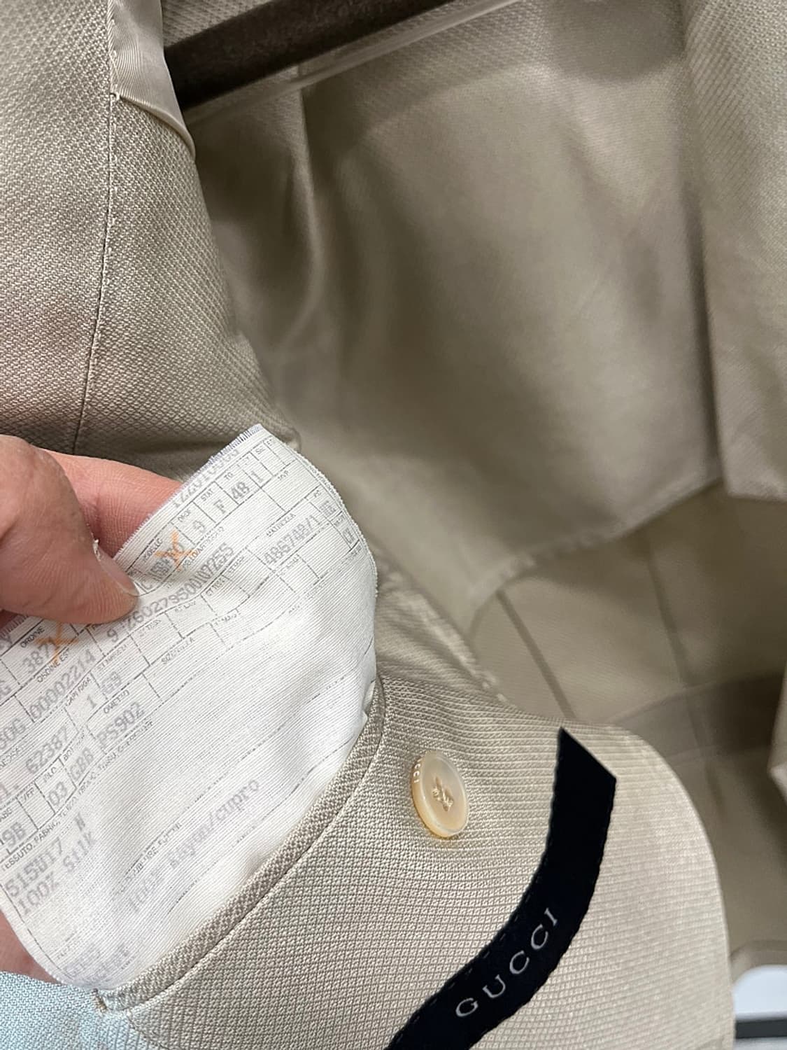 슬림100) 구찌 톰포드 실크자켓  상품이미지8