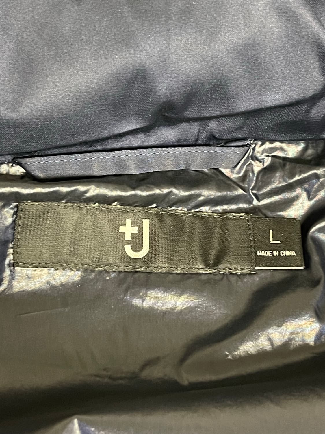 유니클로 x 질샌더 +J 다운 우먼 볼륨 재킷 네이비 L 상품이미지8