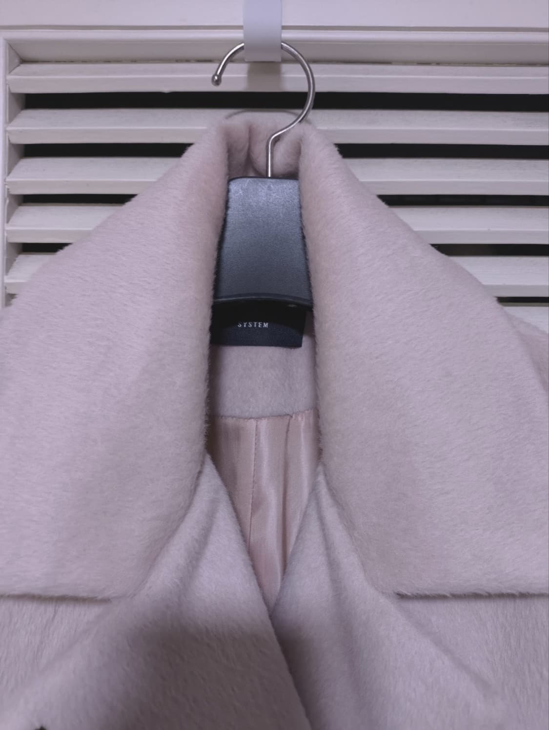 82 시스템 알파카 양모 코트 상품이미지2