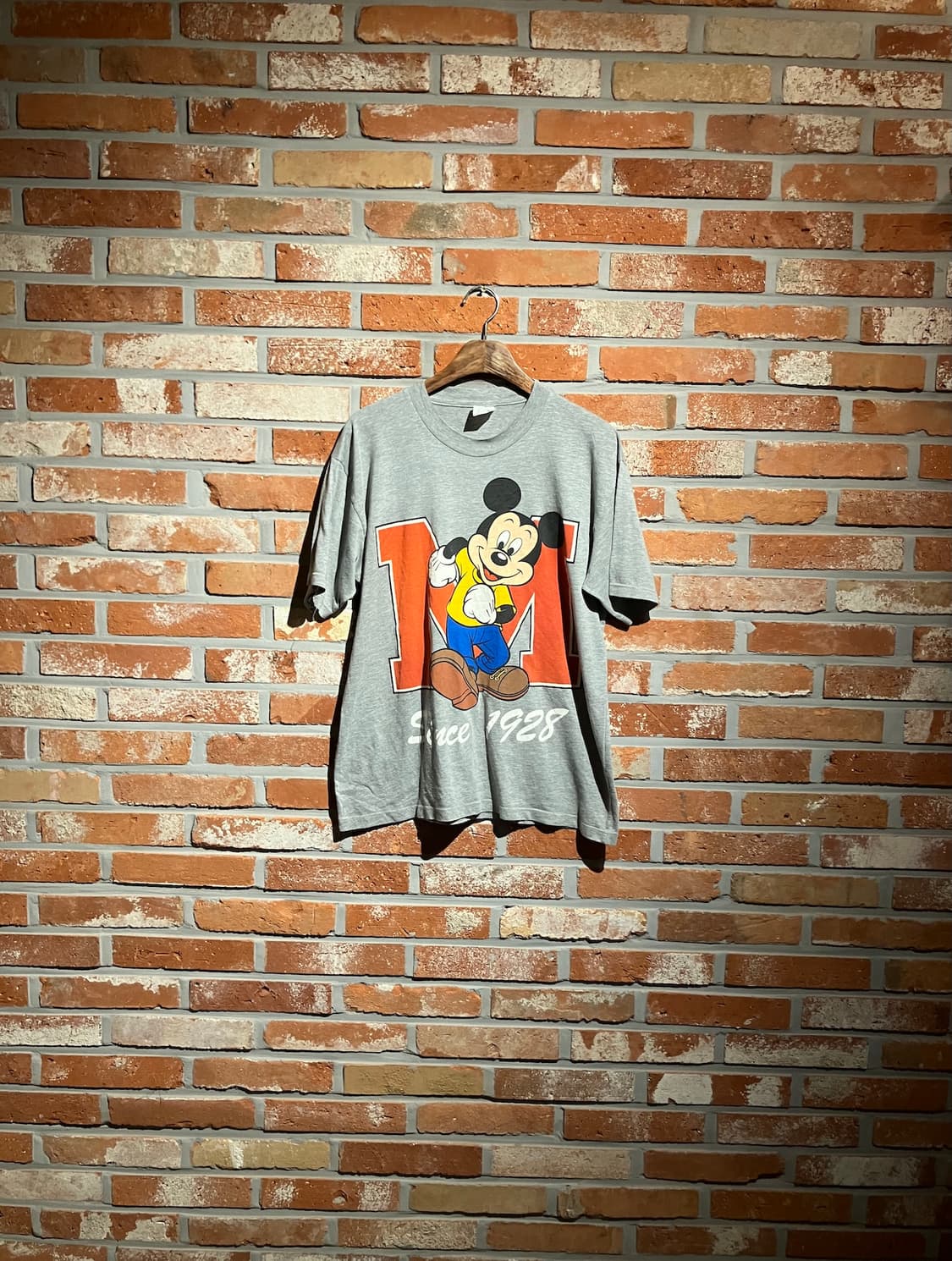 90s USA 빈티지 미키마우스 반팔 티셔츠 상품이미지1