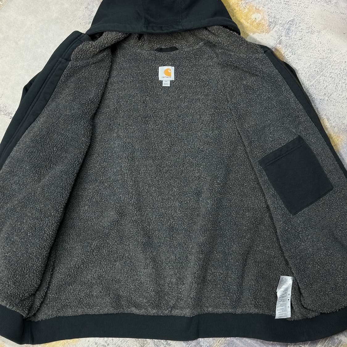 칼하트 레인디펜더 써멀 헤비웨이트 후드집업 xxl 상품이미지4