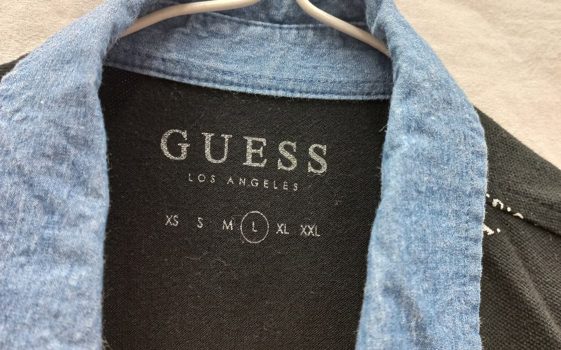 GUESS U.S.A. 로고 패턴 폴로 티셔츠 L (여 95) 상품이미지4