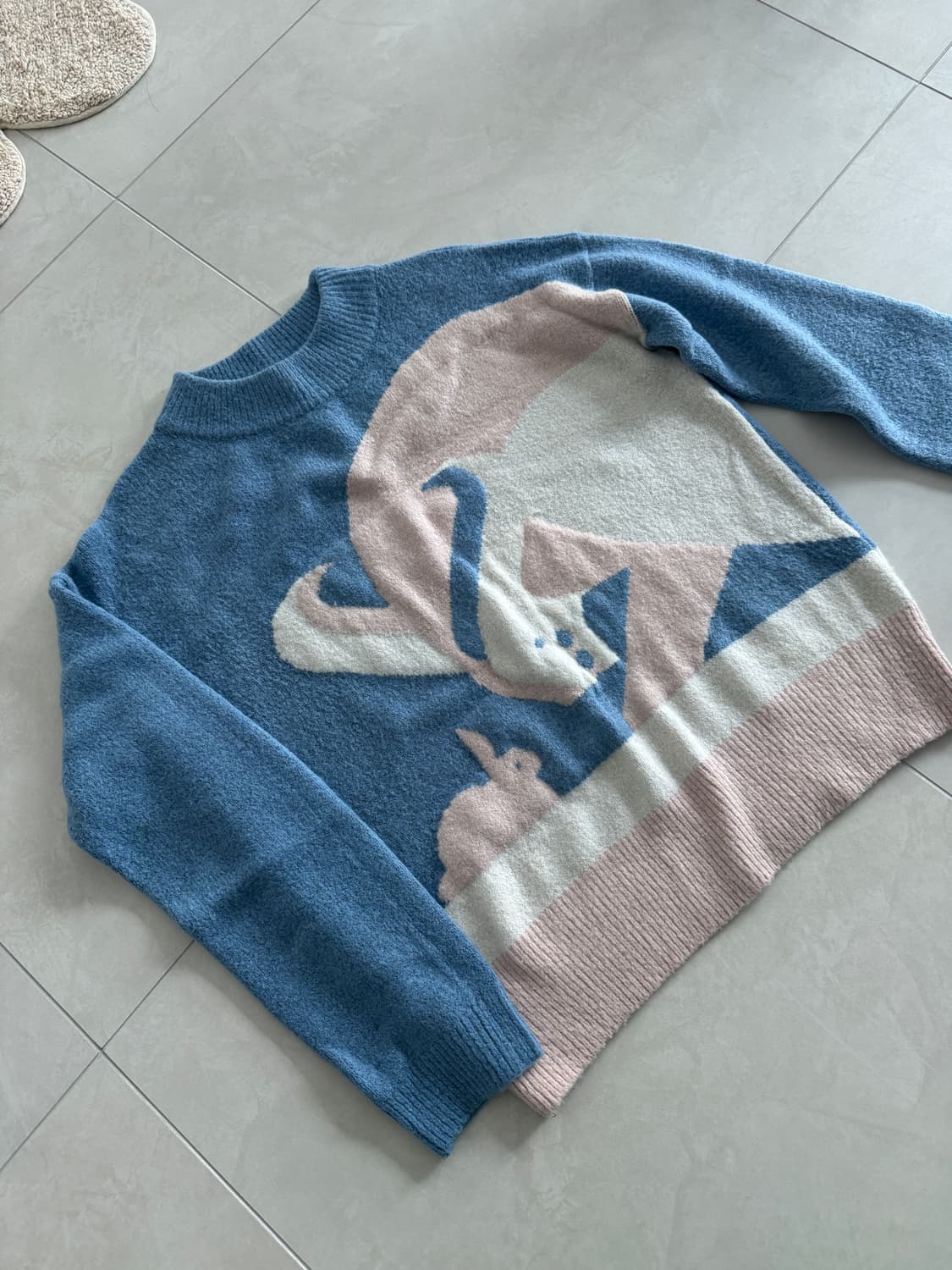 민주킴 오버핏 니트 상품이미지3