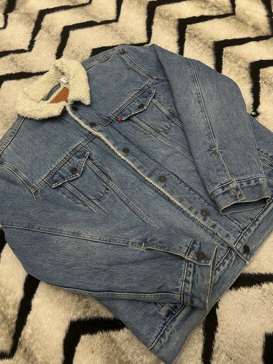 [L]리바이스 쉐르파 데님 트러커 자켓 상품이미지2