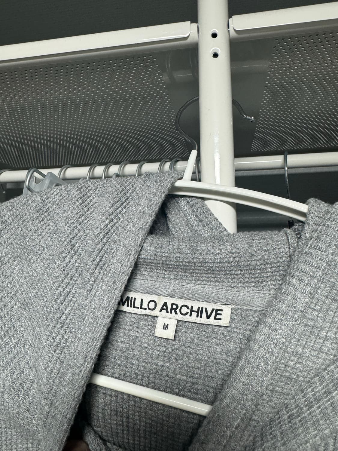 밀로아카이브 오브젝트 롱슬리브 후디 m 상품이미지3