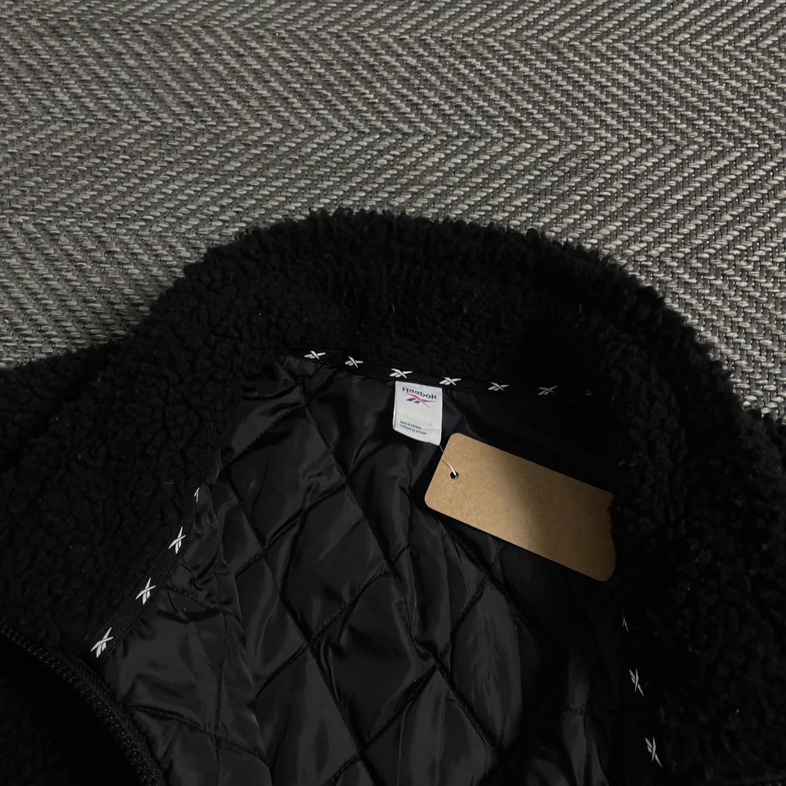 00s 리복 쉐르파 플리스 자켓 블랙y 4657 상품이미지7