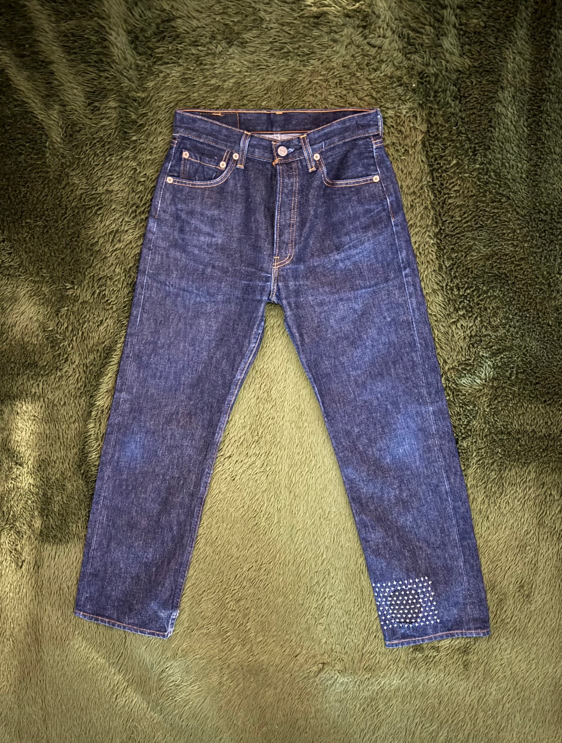 [30X36] 리바이스 501xx MADE IN USA 사시코 커스텀 상품이미지1