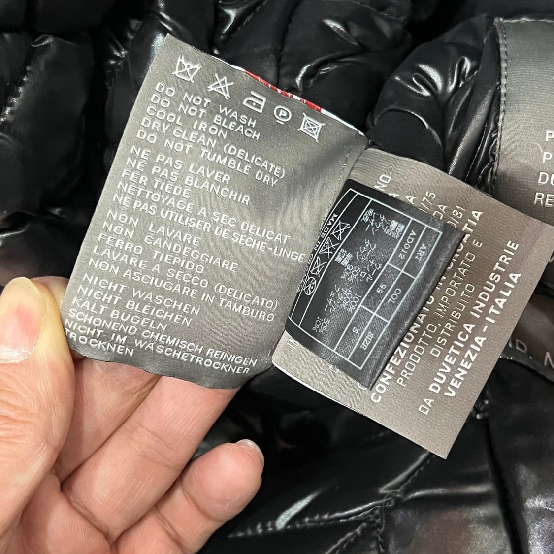  듀베티카 레더패치 다운 코트 y14813 상품이미지9