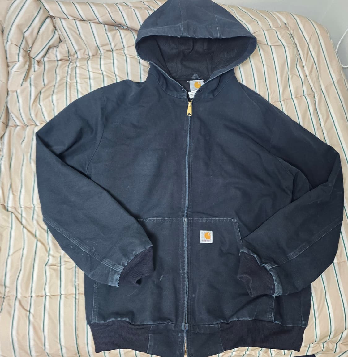 칼하트 덕 액티브 (J131) 후드집업 자켓 상품이미지1