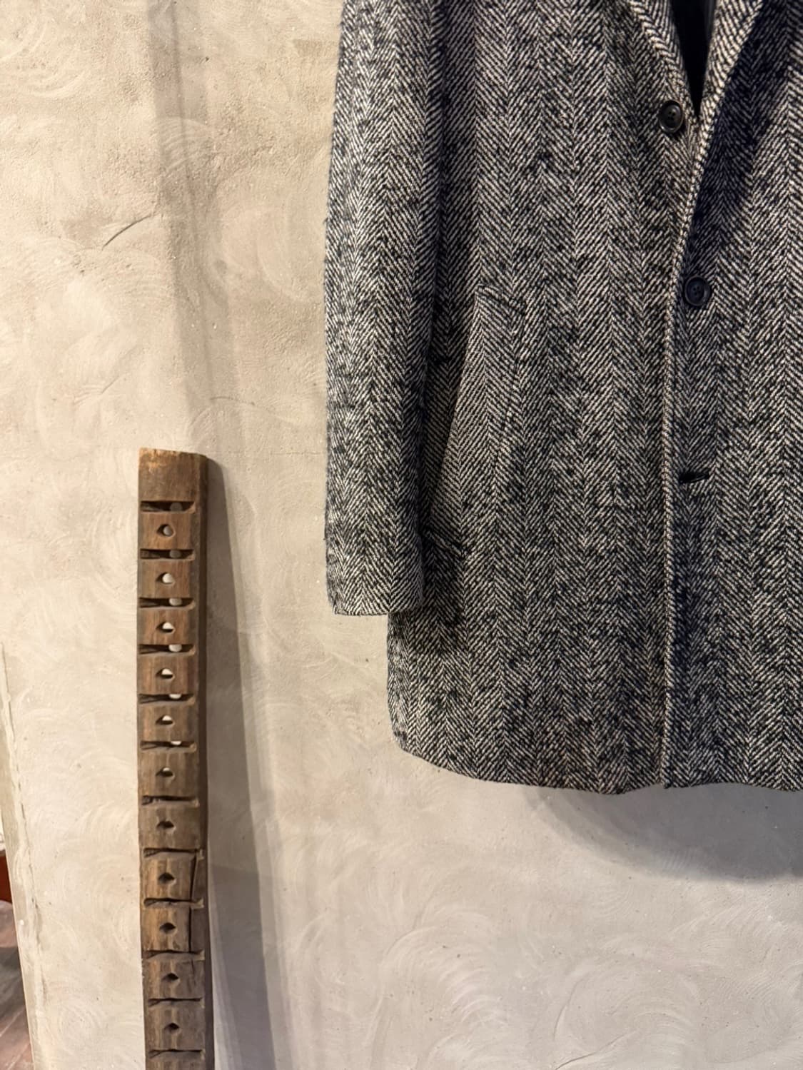 헨리코튼 트위드 탑코트 100 상품이미지3