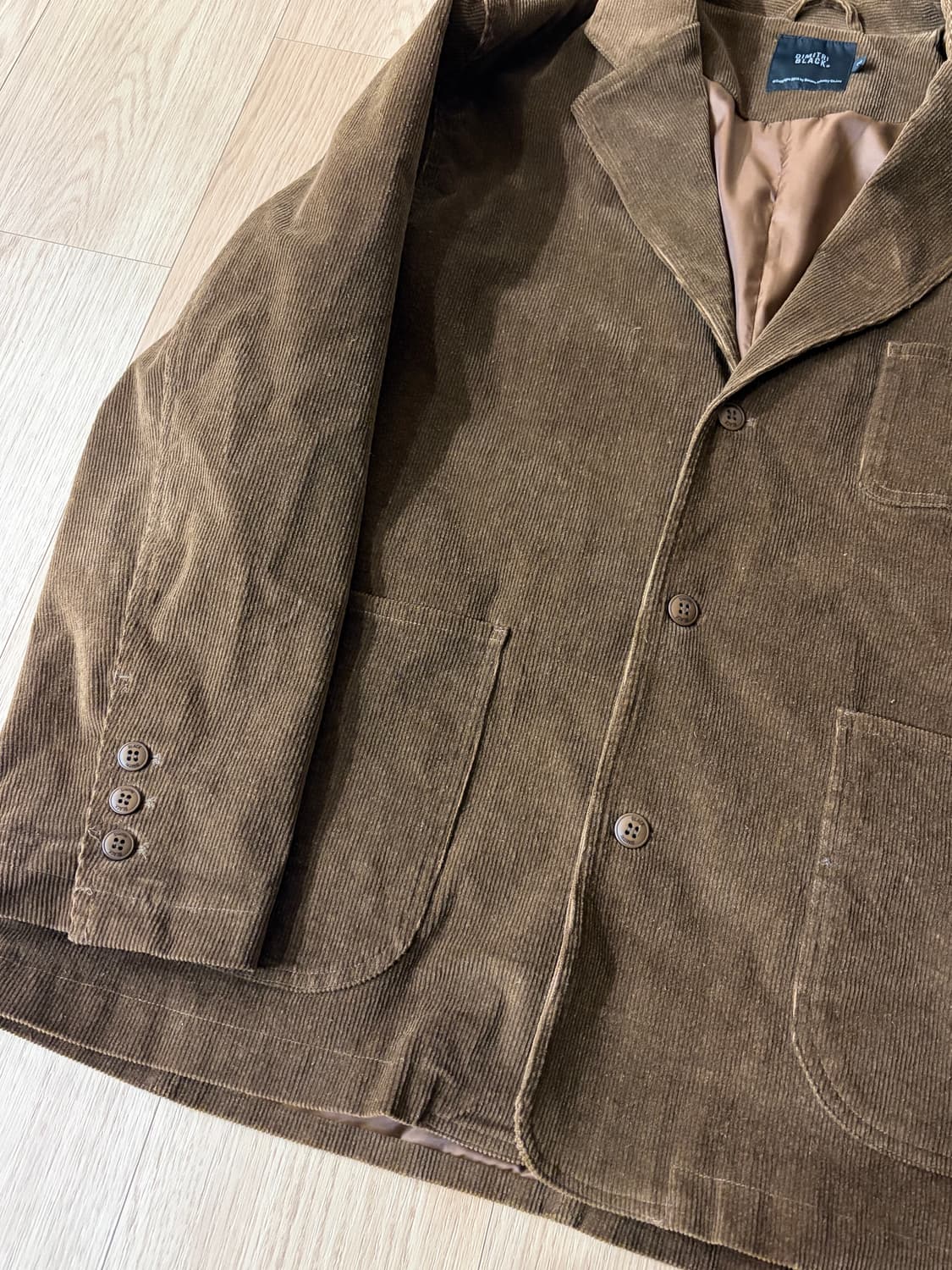 DIMITRI BLACK 디미트리블랙 코듀로이 자켓 상품이미지2