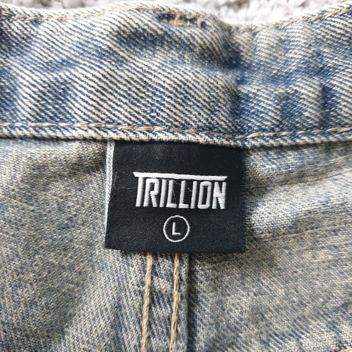 [무료배송] TRILLION 데님 버뮤다 팬츠 상품이미지2