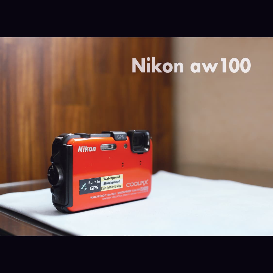 레어<준 민트급><한글>니콘 쿨픽스 aw100 오렌지 빈티지 디카 상품이미지8