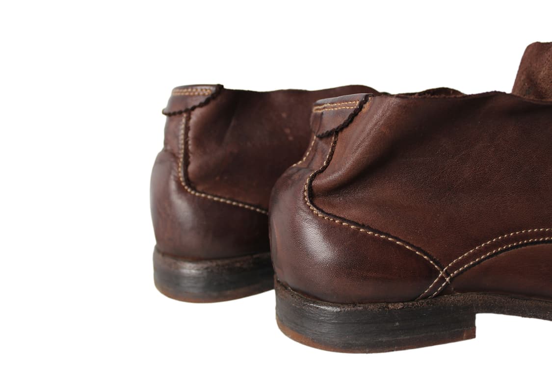 Italian Handmade 핸드메이드 풀그레인 레더 데저트부츠 상품이미지6