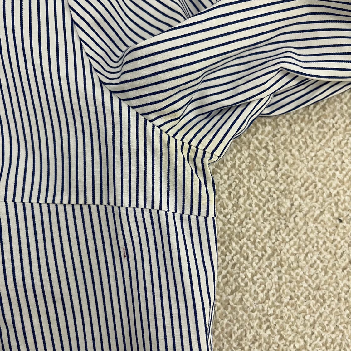 [95] 헤지스 스트라이프 셔츠 남방 0114M1 상품이미지6