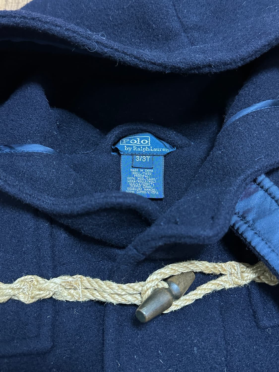 랄프로렌 키즈 더플코트 3/3T 상품이미지4