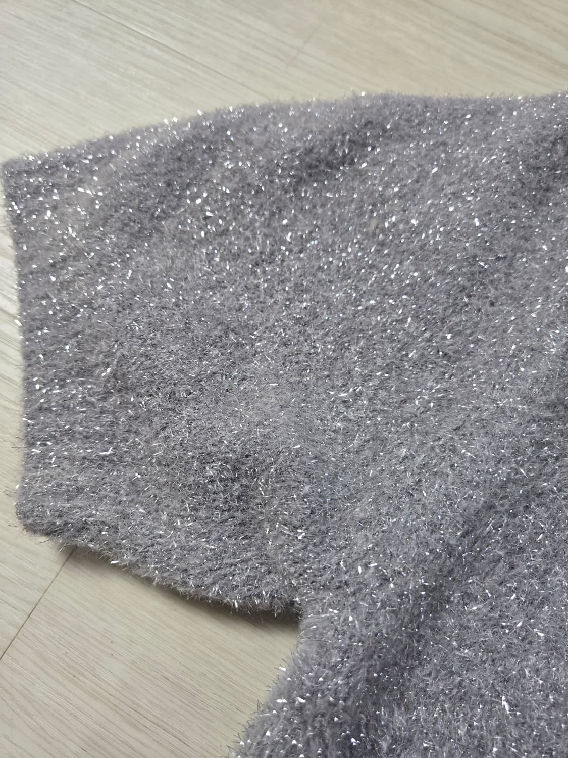 Mecre 글리터 반팔 니트 상품이미지5