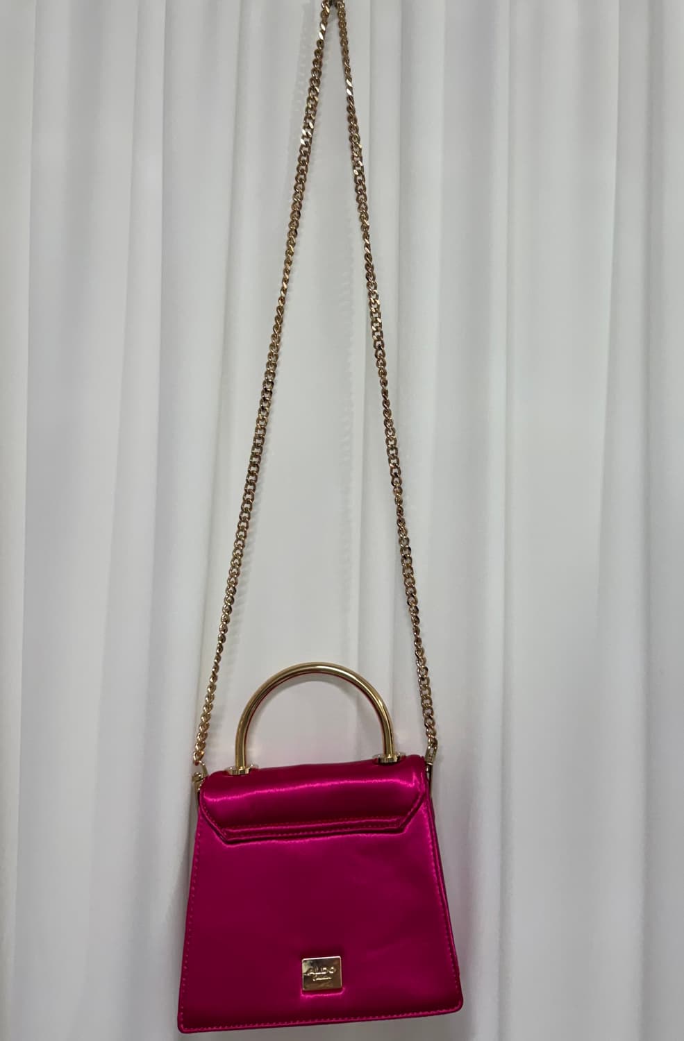 [새상품] ALDO 알도 핑크 탑핸들 체인 크로스백 상품이미지9