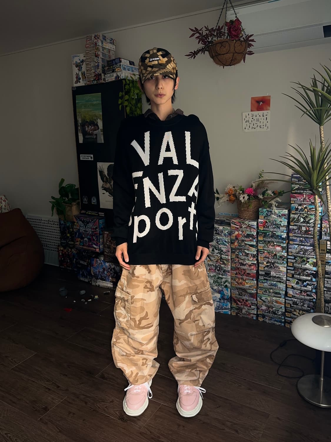 Valenza Sports 루지 스펠 아웃 니트 상품이미지1