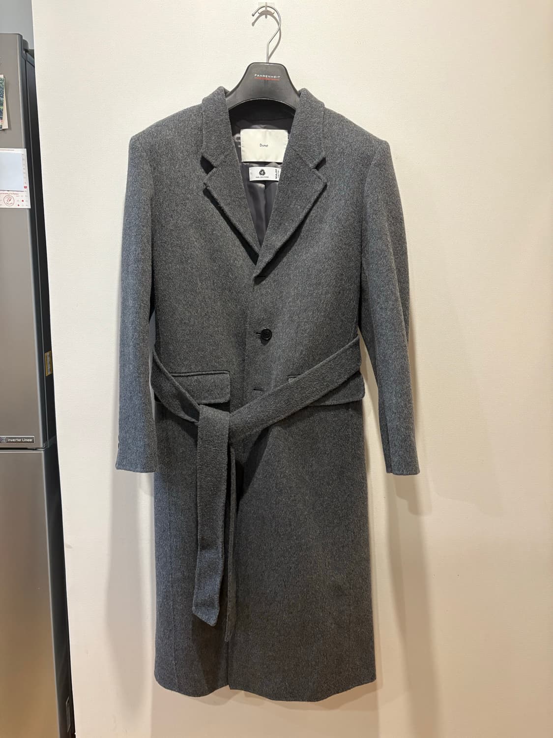 던스트 롱코트(그레이)  상품이미지1
