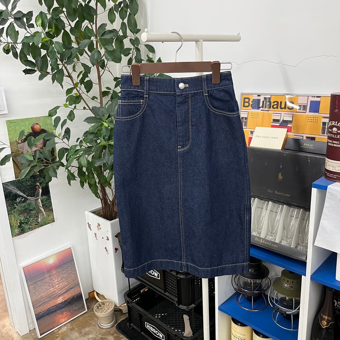 메종키츠네 데님 스커트 24 상품이미지3