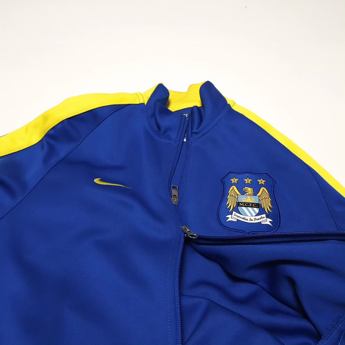 나이키 14-15 맨체스터시티 어센틱 트랙탑 져지 자켓 상품이미지6