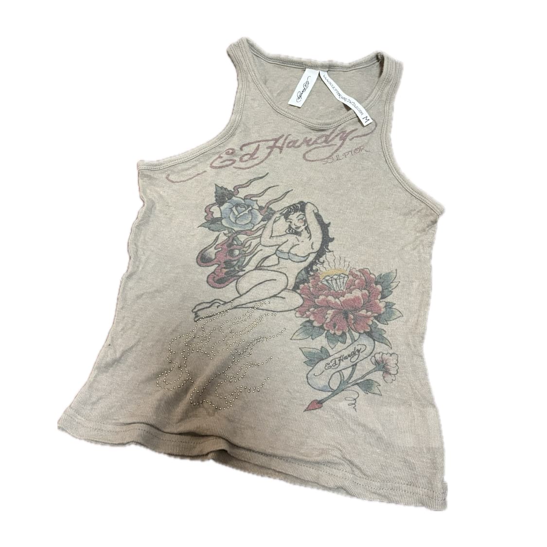 스컬프터x에드하디 슬리브리스 상품이미지1