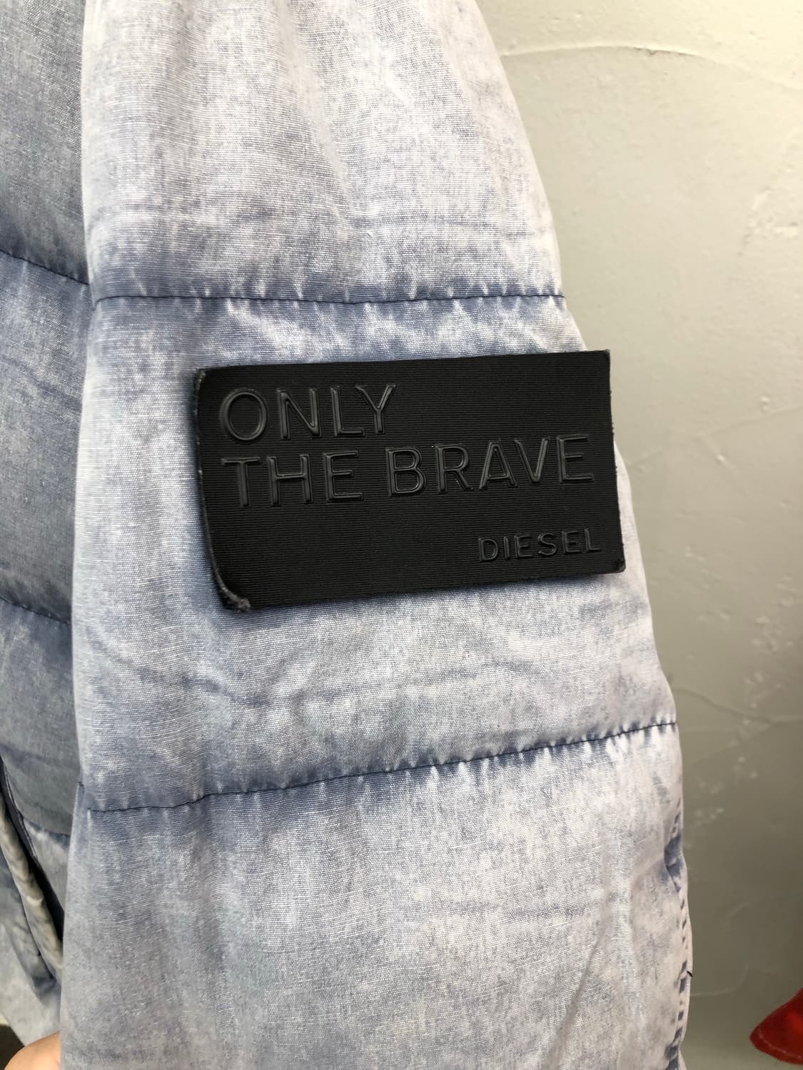 디젤 아이스 워싱 데님 패딩 상품이미지4