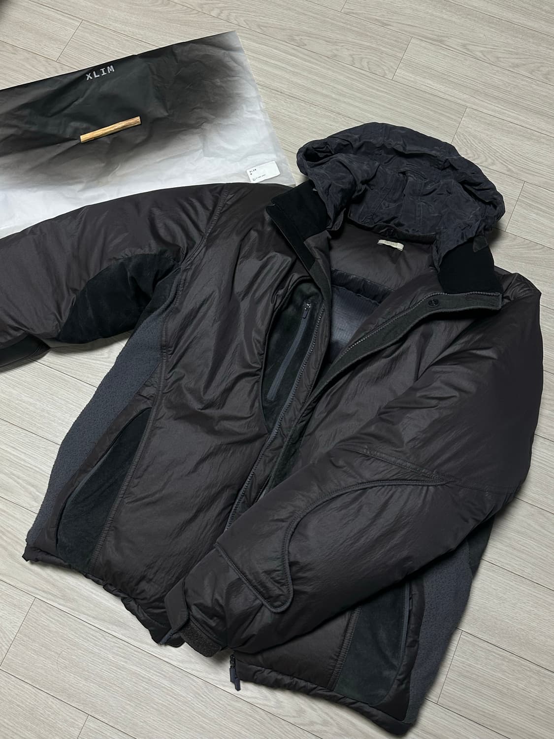 엑슬림 ep6 패딩 자켓 그레이 상품이미지2