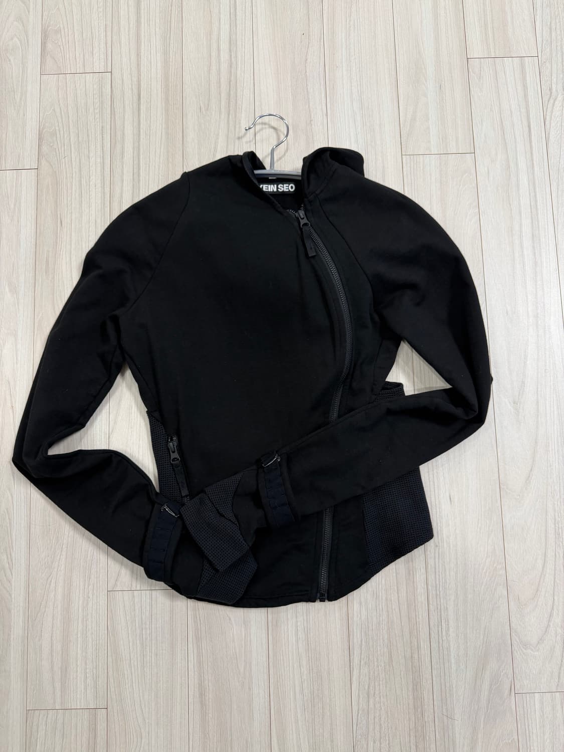 혜인서 후드집업 1사이즈 Hooded Asymmetric Zip Top 상품이미지2