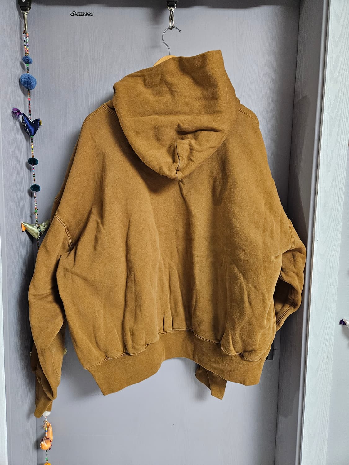 이지갭 YZY 갈색 후드티 XXL 칸예웨스트 상품이미지3