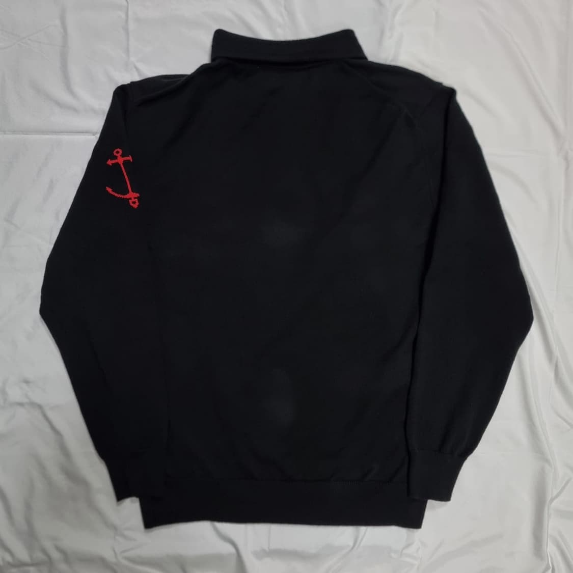 건지울른스 코튼 긴팔 카라 니트 상품이미지2