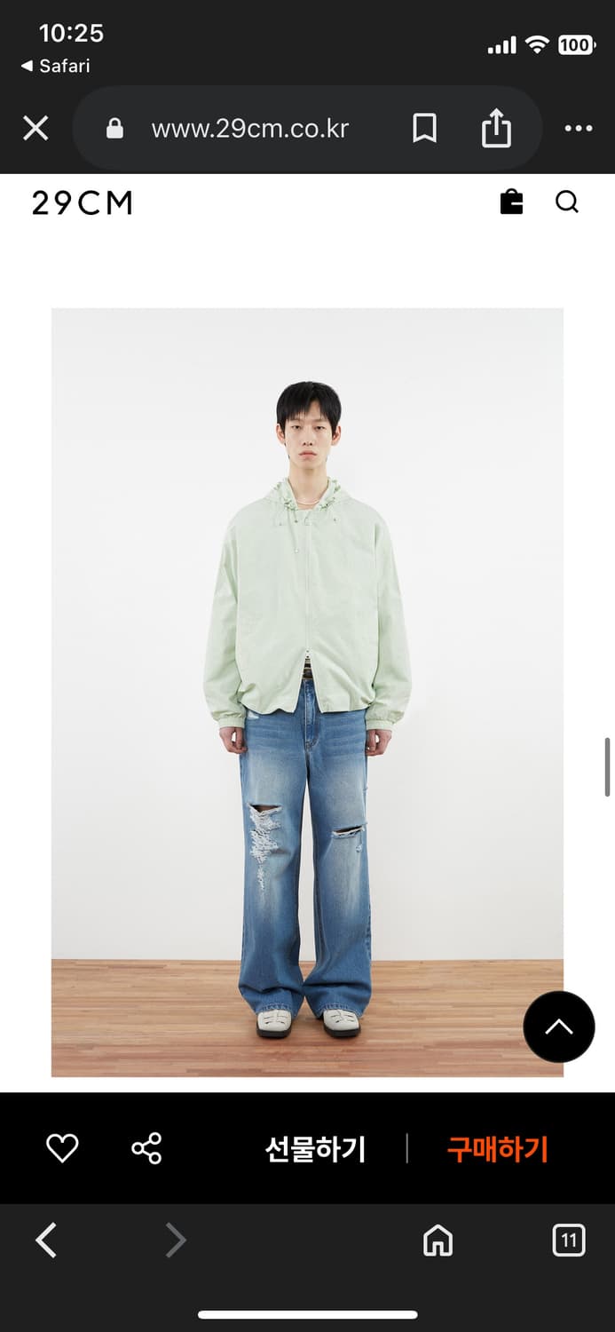 키뮤어 립스탑 바람막이 남녀공용 상품이미지6