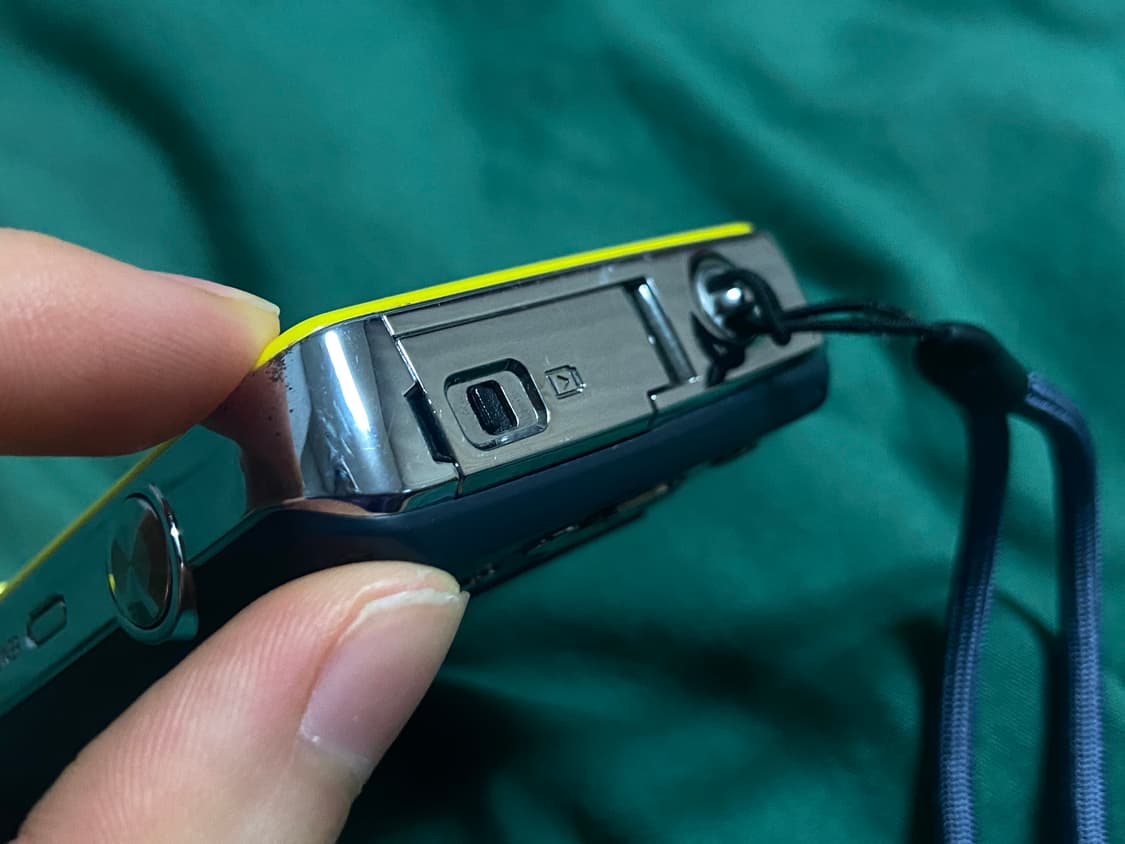 삼성 디카 빈티지 디카 VLUU WP10 방수 디카 옐로우 상품이미지5